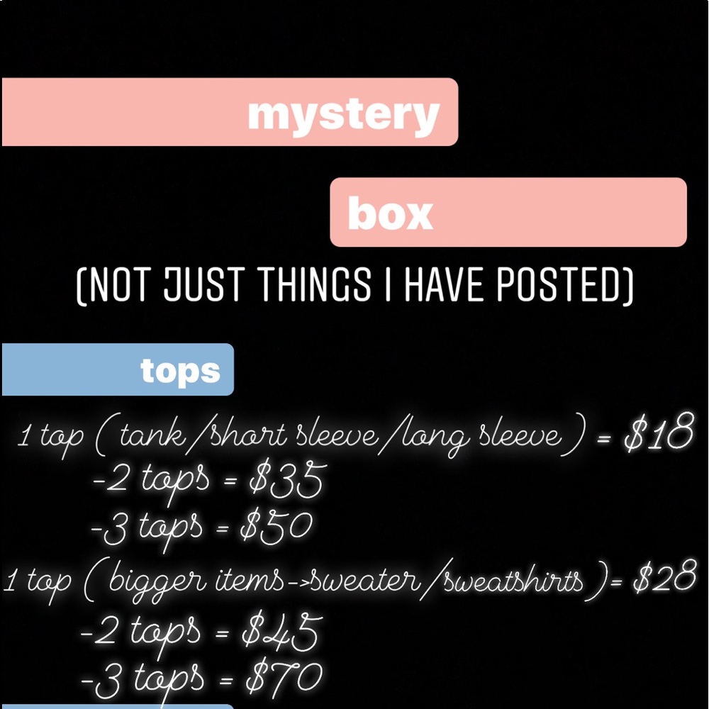 mystery box